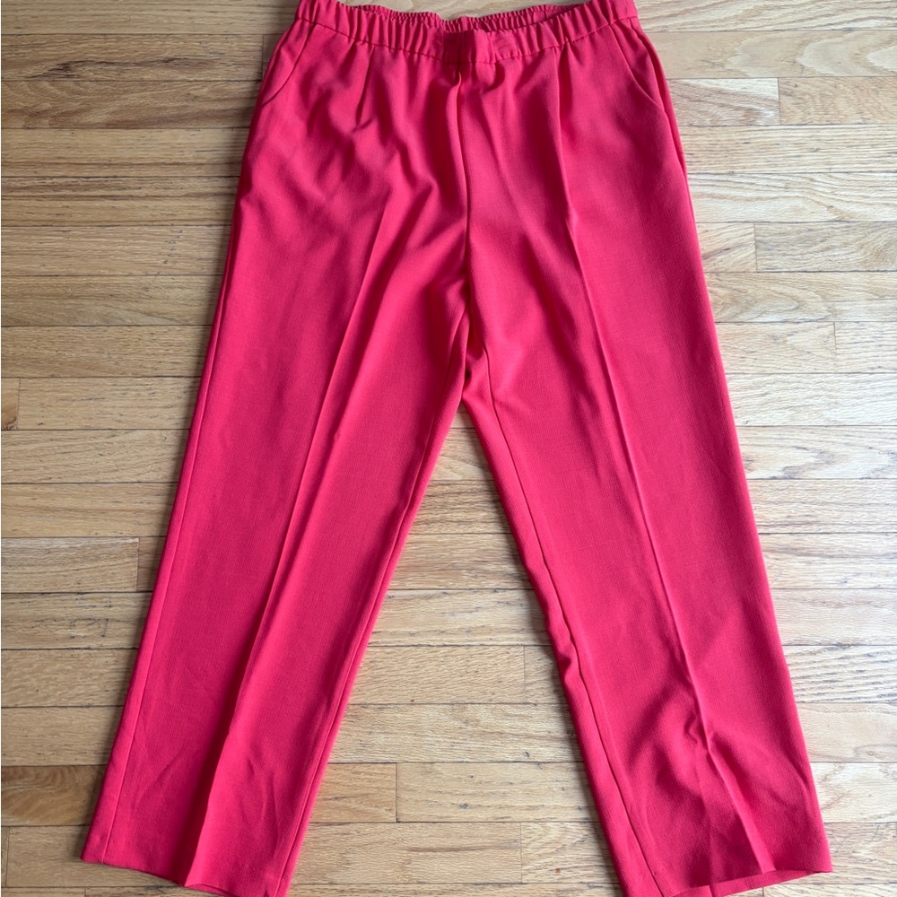 TanJay Women's Bright Red Trousers